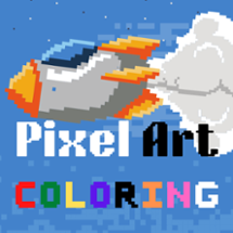 Pixel Art Coloring Image