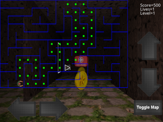 Pixelated Labrynth Image