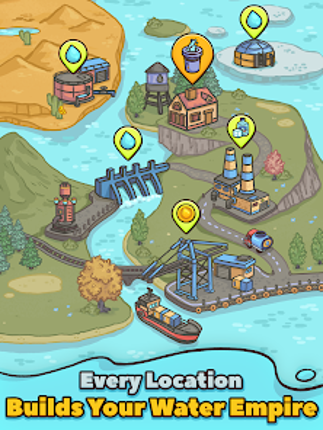 Water Tycoon: Idle Factory Inc screenshot