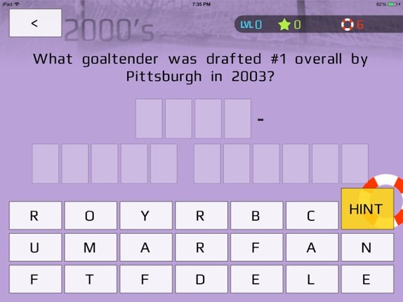 Hockey Trivia screenshot