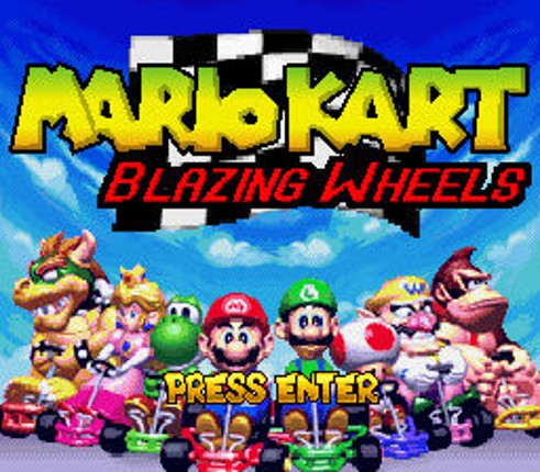 Mario Kart: Blazing Wheels screenshot