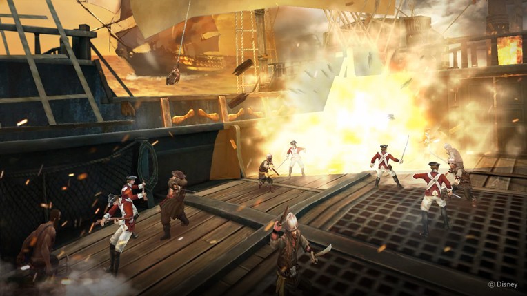 Pirates of the Caribbean: Tides of War screenshot