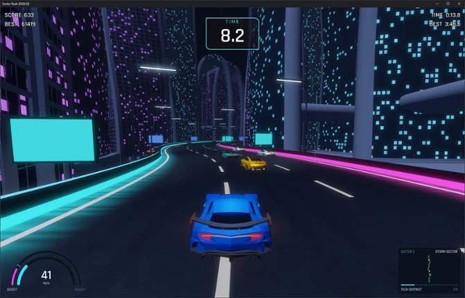 Sector Rush screenshot