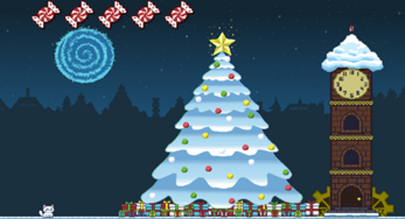 Snowball's Christmas Cat-Tastrophe Image