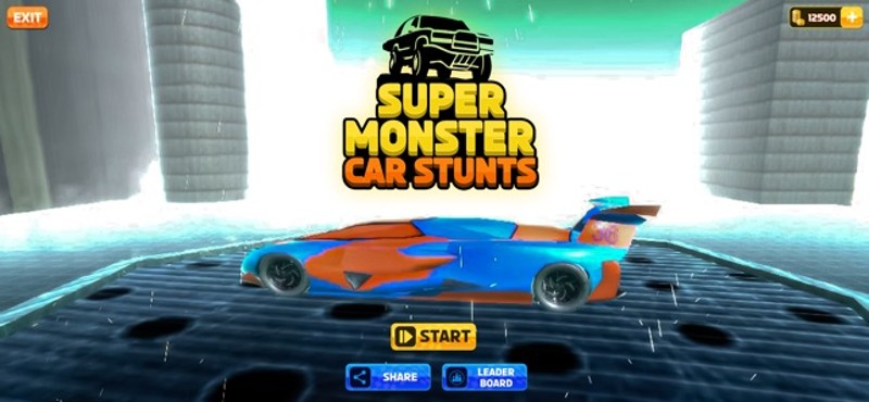 Super Monster Car Stunts screenshot