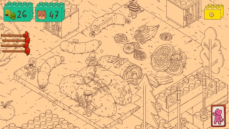 Tiny Cats vs Toys screenshot