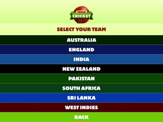 Touch Cricket screenshot