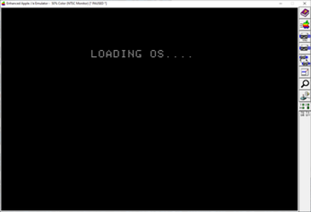 VISUAL APPLE II OS ENCRYPTED screenshot
