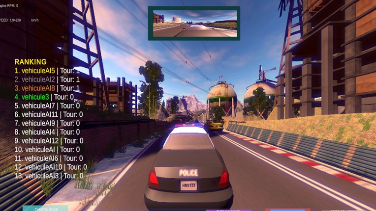 car game in the forest 4 screenshot