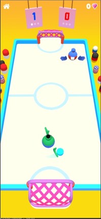 Crazy Hockey 3D Image