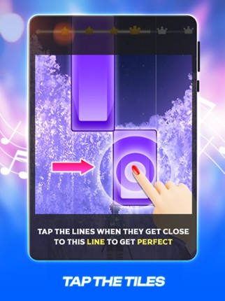 Dancing Tiles: Tap Piano Game screenshot