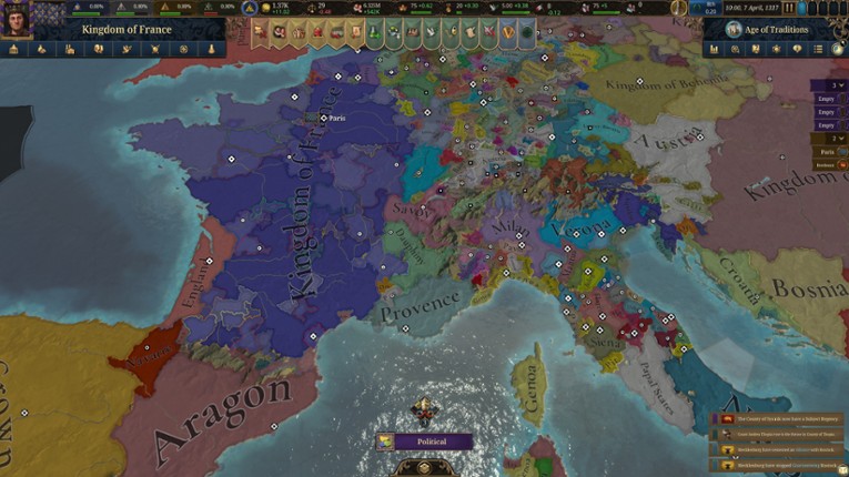 Europa Universalis V screenshot