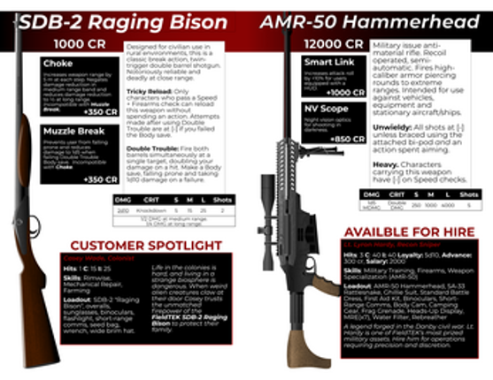 FieldTEK Combat Systems - Weapons Catalogue Image
