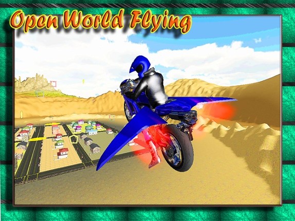 Flying Bike 2016 – Moto Racer Driving Adventure with Air Plane Controls screenshot