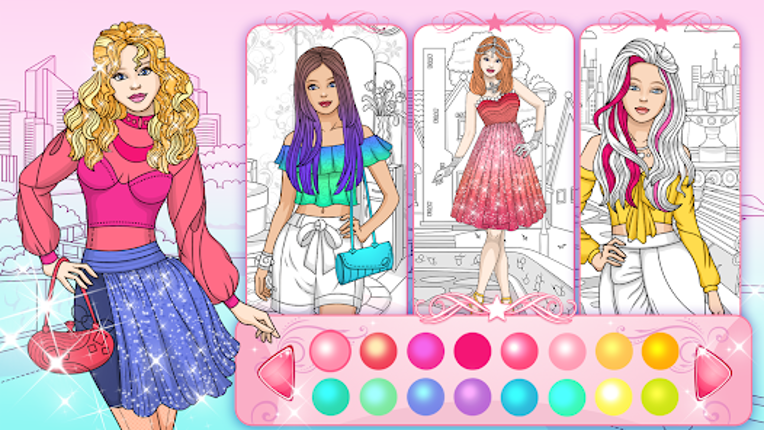 Dress Up Games & Coloring Book screenshot