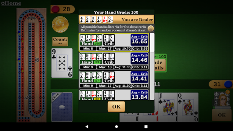 Cribbage Pro screenshot