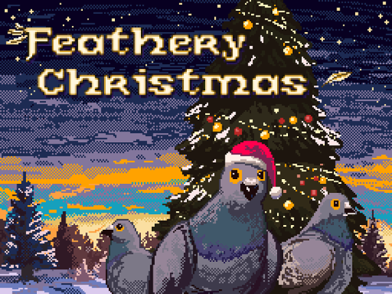 Feathery Christmas Image