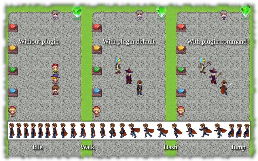 Games like Advanced Character System Plugin for RPG Maker MZ