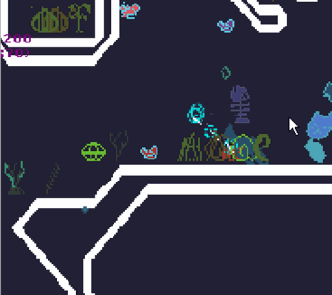 RUNNING OUT OF SPACE IN THE DEEP (IN)FINITE OCEAN. FISH.FISH.FISH. Image