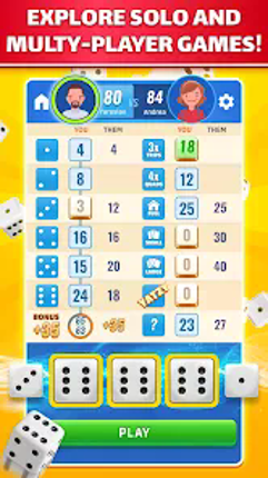 Yatzy: Dice Game Online screenshot