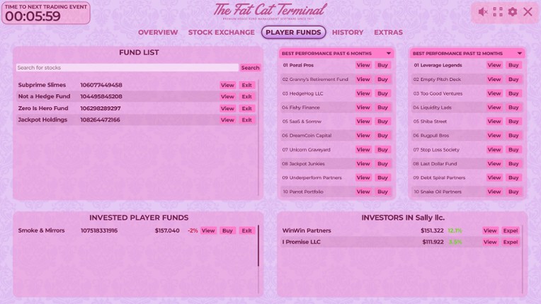 Hedge Fund Manager Simulator MMO screenshot