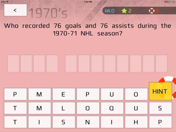 Hockey Trivia screenshot
