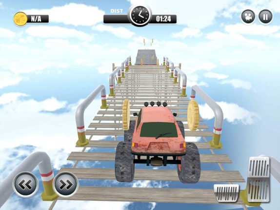 Impossible Road Monster Truck screenshot