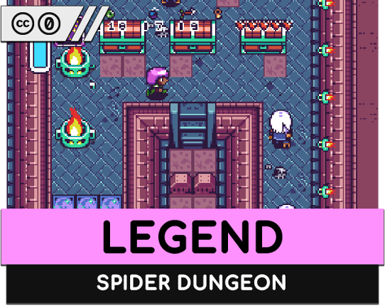 Legend - Spider Dungeon Game Cover