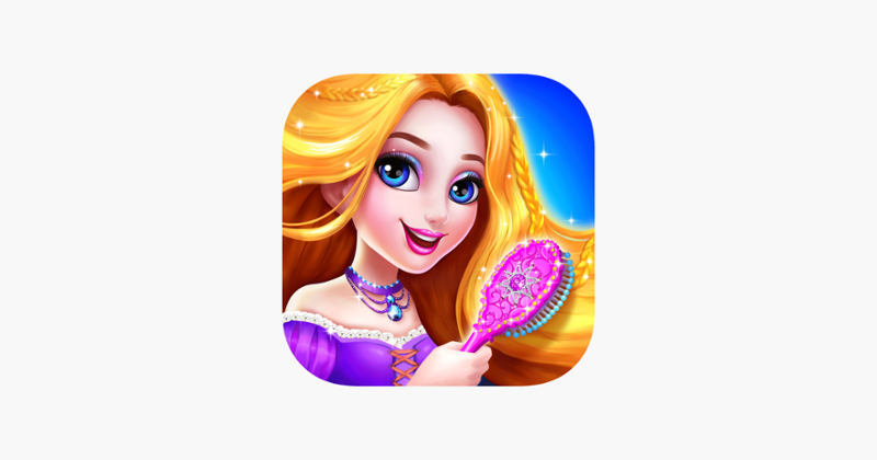 Long Hair Princess Salon Game Cover