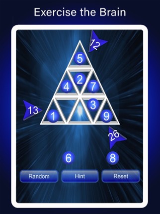 Magic Hexagon Number Puzzle screenshot