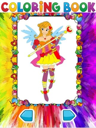 Princess Coloring Pages Fairy Tail Coloring Book Image