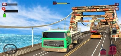 Silk Road Cargo Truck Driver Image