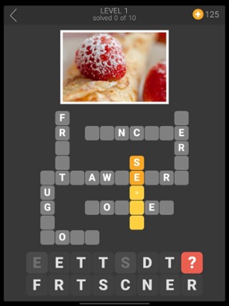 Tasty Word Puzzle screenshot