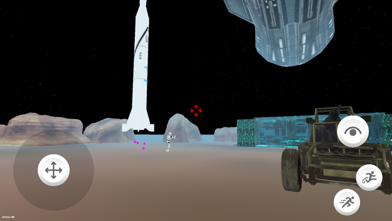 War on Mars 3d Image