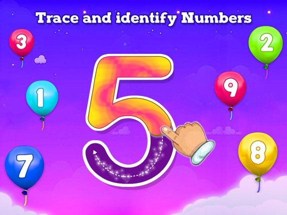 123 Counting &amp; Tracing Numbers screenshot
