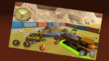 3D Flying Heavy Excavator Simulator Image