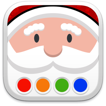 Coloring Book - Santa Image