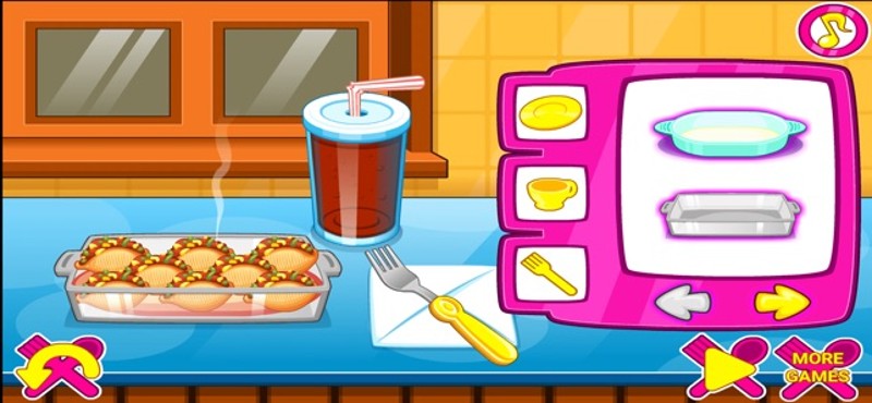 Cooking Games Baking Lasagna screenshot