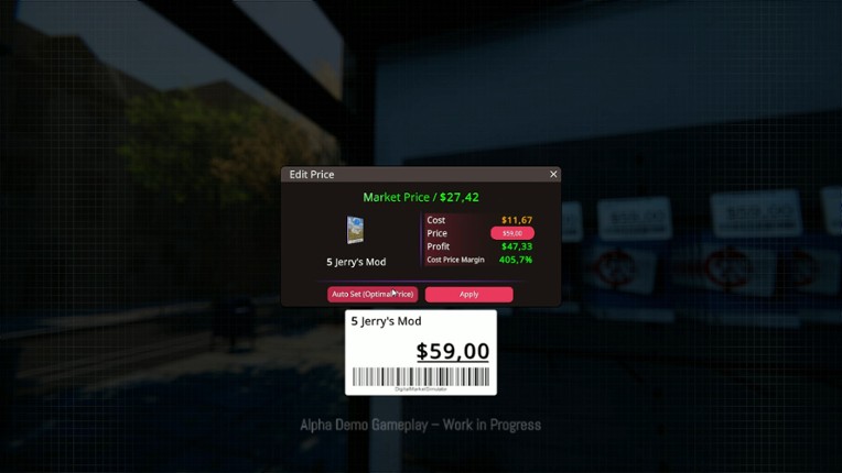 Digital Market Simulator screenshot