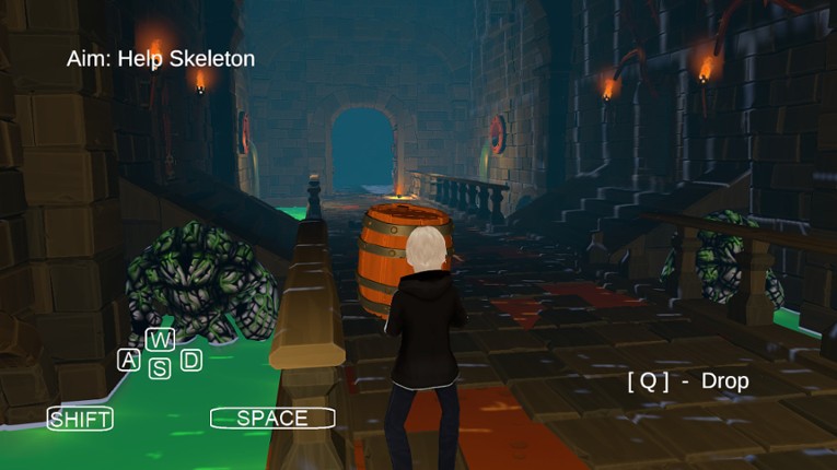 Find Her in Dungeon (3D Quest) screenshot