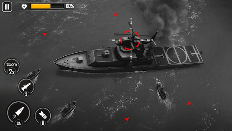 War Drone Strike 3D Image