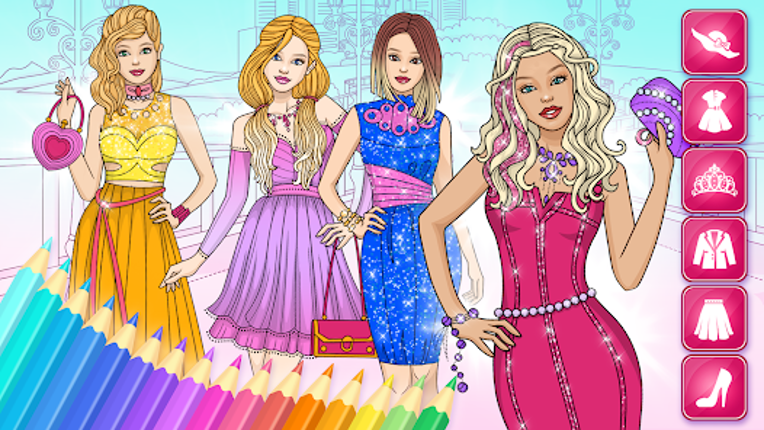 Dress Up Games & Coloring Book screenshot