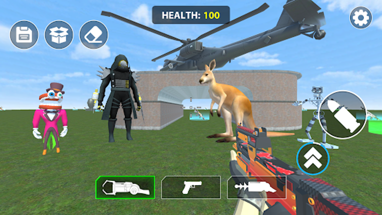 FPS Sandbox Mod In Frozen screenshot