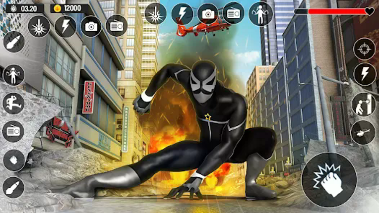 Superhero Spider Games Offline screenshot