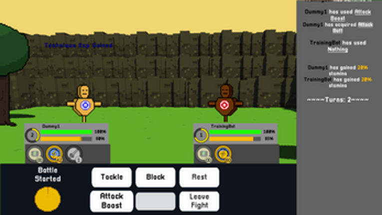 1v1 Monster Combat Prototype screenshot