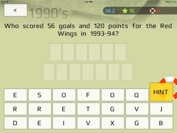 Hockey Trivia screenshot