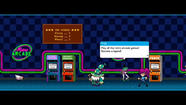 Izzy's Arcade screenshot