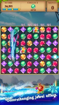 Jewel Island Puzzle: Game Diamond Edition screenshot