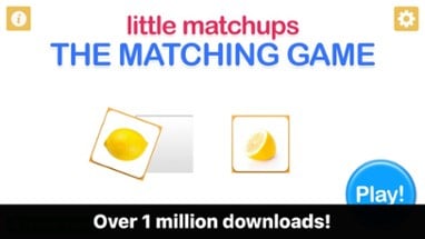 Little Matchups - The Matching Game for Toddlers Image