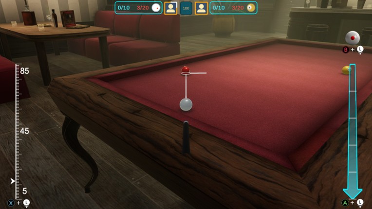 Masters Carom Billiards screenshot